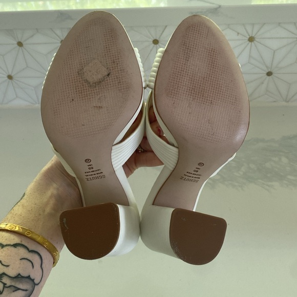 SCHUTZ Heels - New - White - Size: 8 - Picture 9 of 11